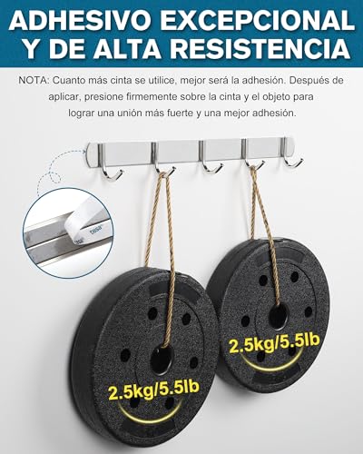 Detalle de EMITEVER Cinta Doble Cara Extrafuerte 6703-5,5m x 20mm – Adhesiva de espuma acrílica para superficies lisas