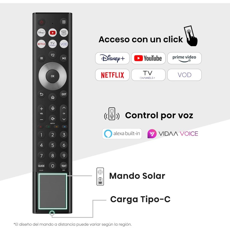 Detalle 2 de Hisense Mini LED 55U7Q Pro 55": mejor visión para cine en casa y juegos sin límites