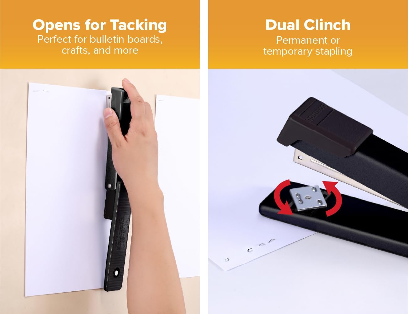 Thumbnail 4 de Bostitch Desktop Stapler, 20-Sheet Capacity