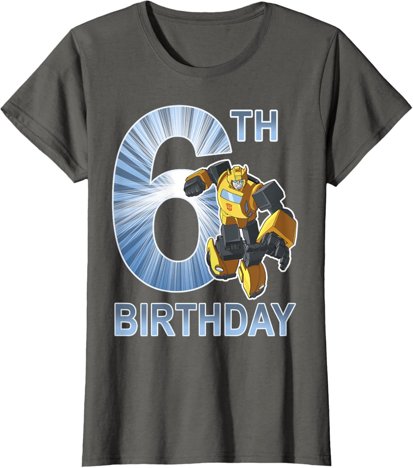 Thumbnail 6 de Transformers 6th Birthday maglietta leggera con taglio classico