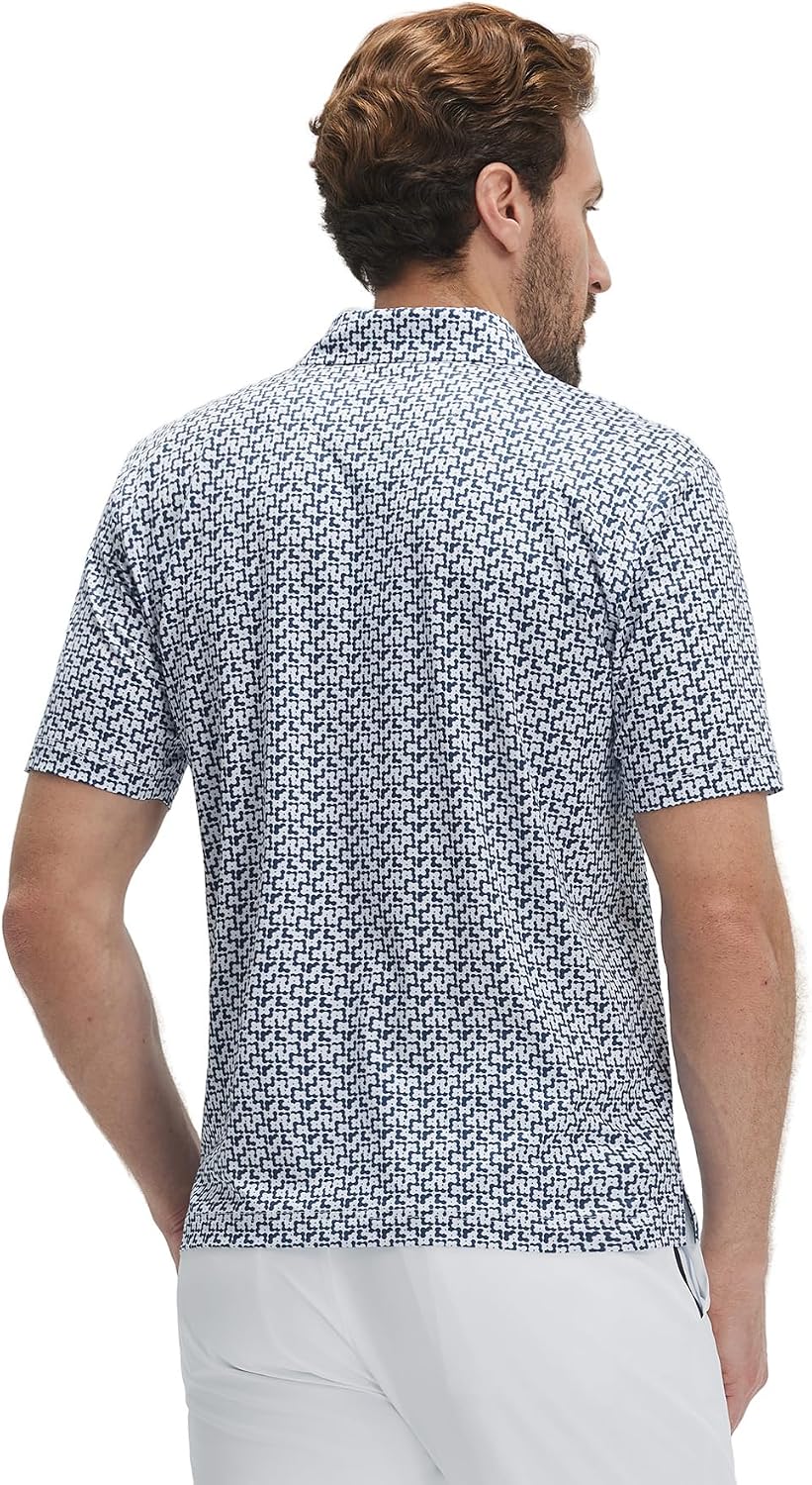 Detalle de M MAELREG Men’s Golf Shirt Short Sleeve Dry Fit Print Polo