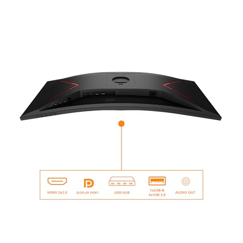 Thumbnail 3 de AOC CU34G2XPD/BK 34-Inch Curved UW-QHD Gaming Monitor