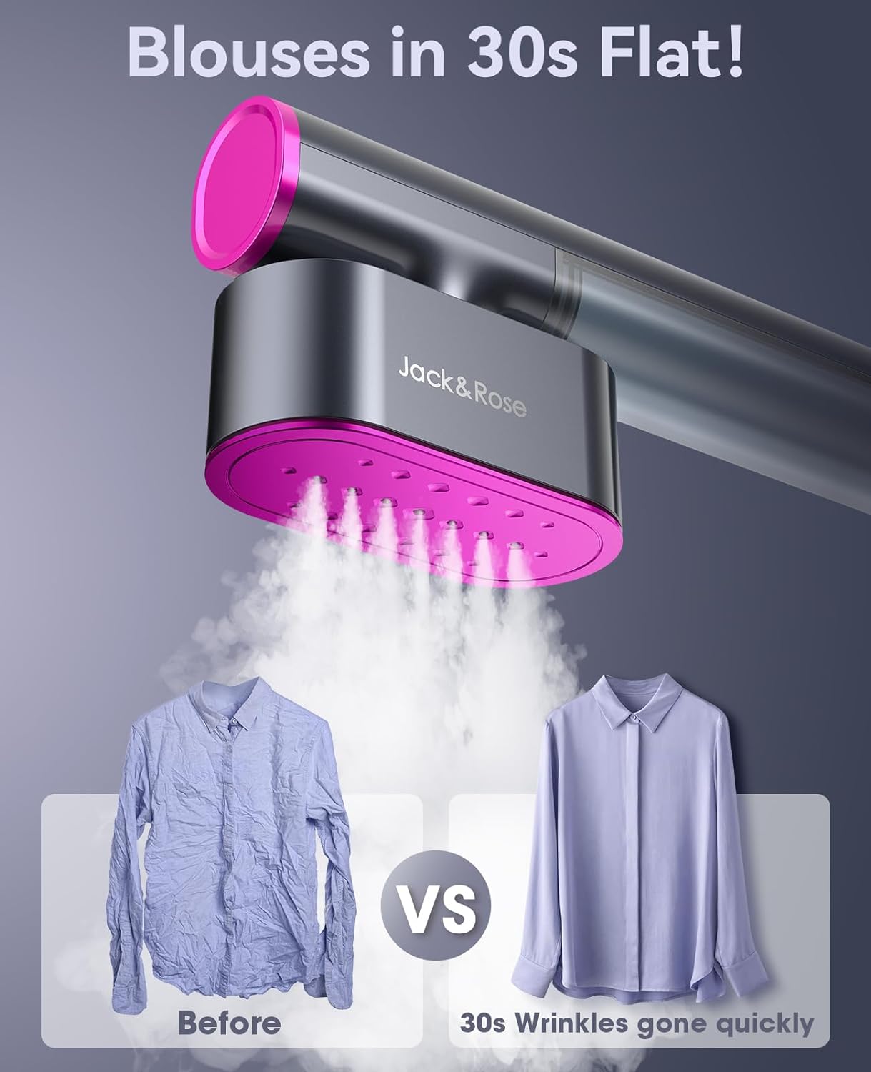 Detalle 2 de Jack & Rose K1 Travel Steamer 1000W
