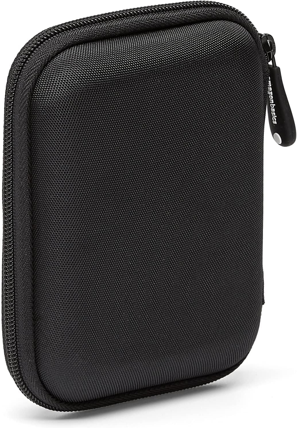 Detalle de Amazonベーシック ZH1510146 ポータブルHDDケース ハードシェル・内側ストラップ付き ブラック