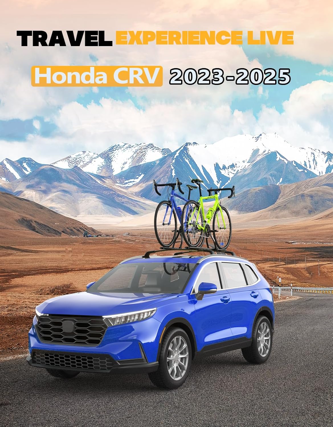 Thumbnail 6 de Tuyoung Aluminum Roof Crossbars for Honda CRV 2023-2026