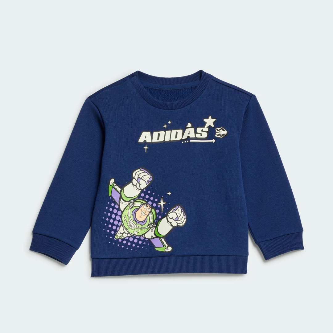 Detalle de CHÁNDAL CONJUNTO ADIDAS DISNEY PIXAR TOY STORY — azul y oficial de Adidas