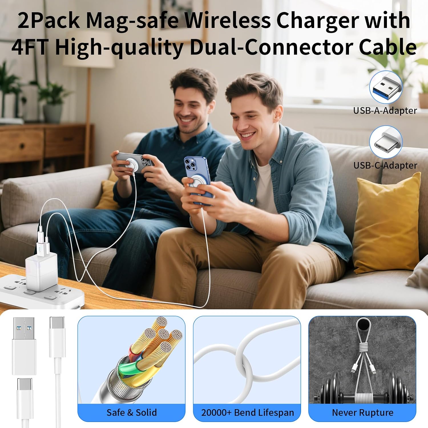 Thumbnail 4 de Magnetic Wireless Charger 15W fast charging pad
