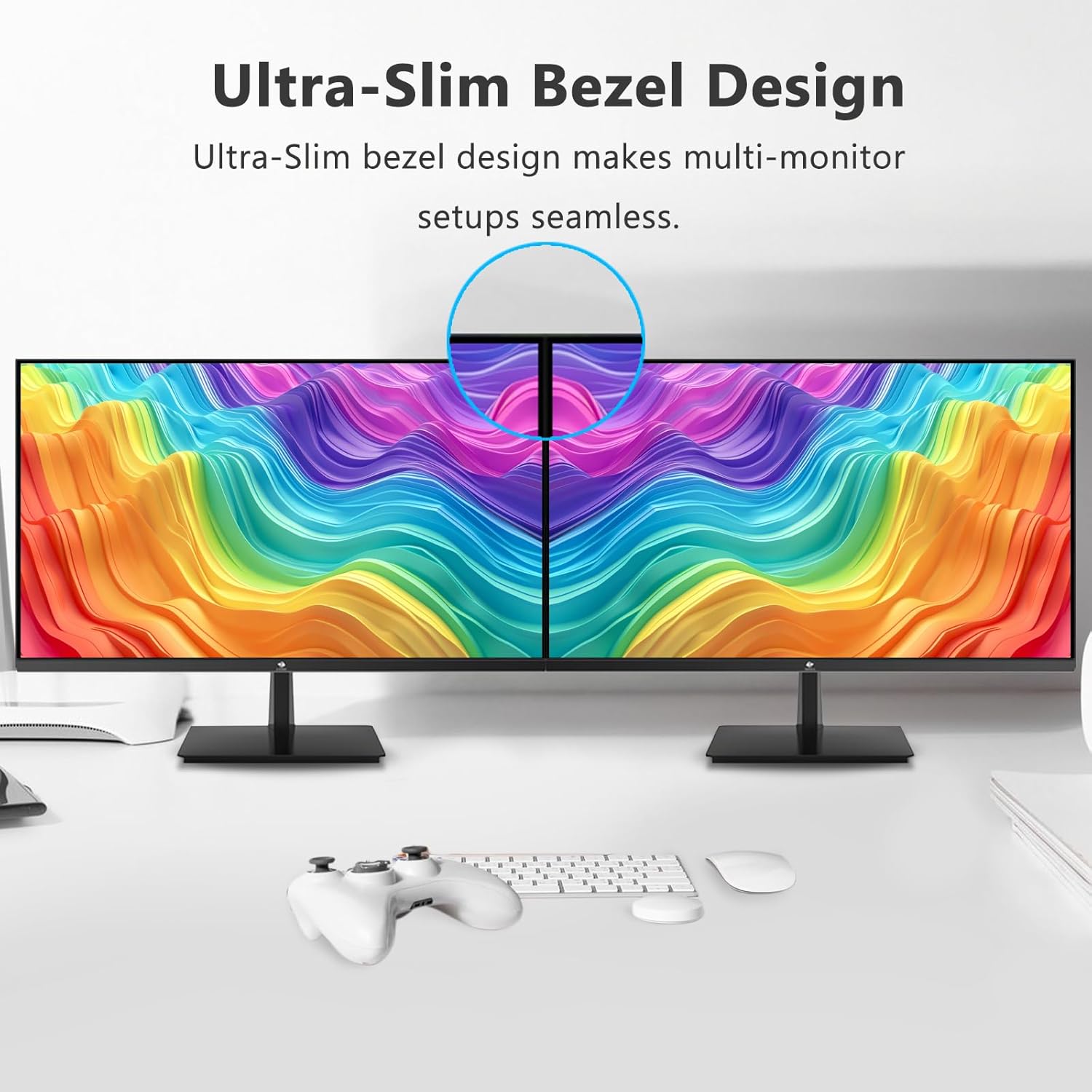 Detalle de Z-Edge 28 Zoll 4K 144Hz Gaming Monitor – UHD IPS mit HDR10, FreeSync und HDMI 2.1