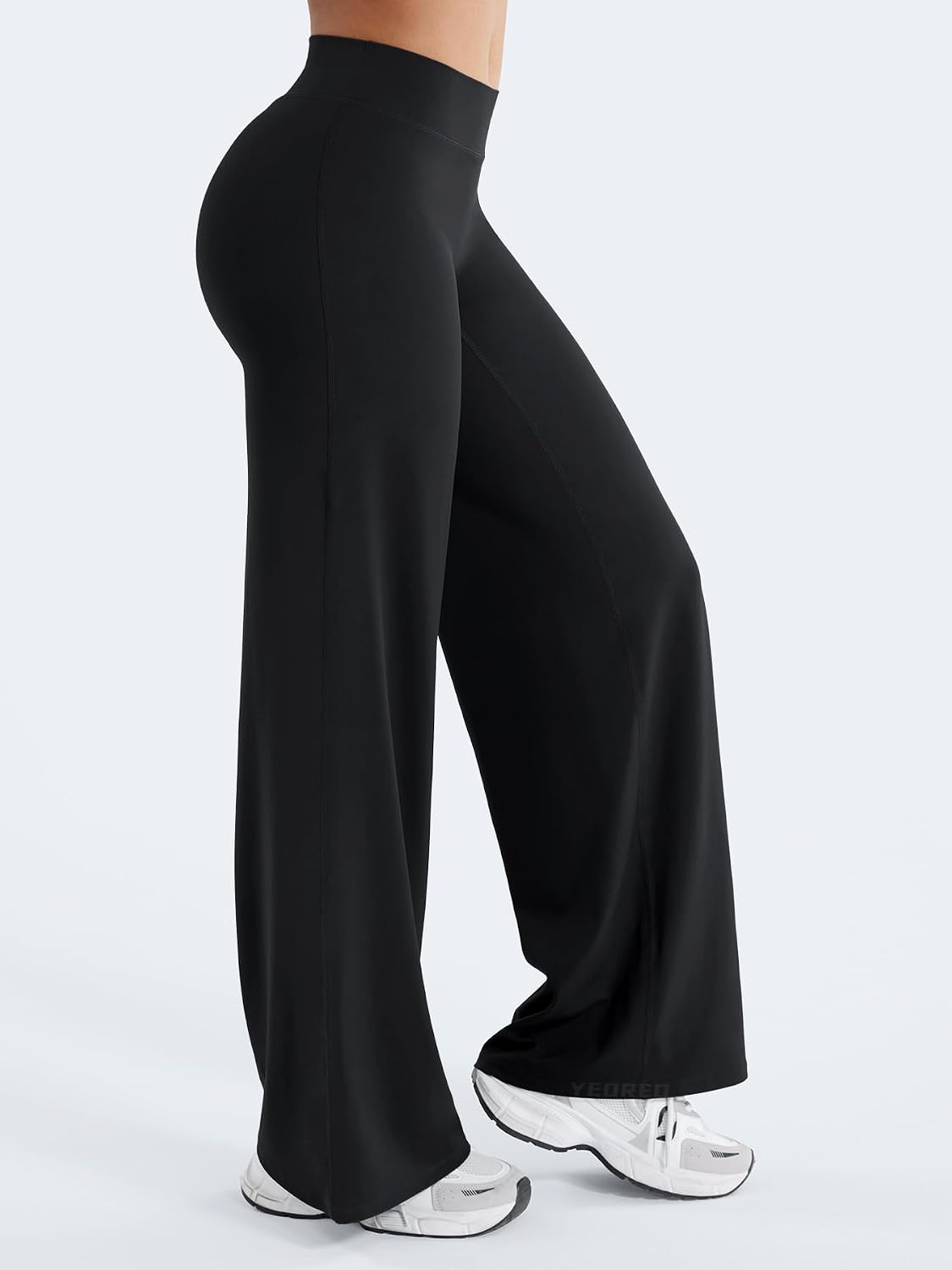 Detalle 2 de YEOREO Ease Low-Rise Straight-Leg Workout Leggings, 31.5"/33", No Front Seam