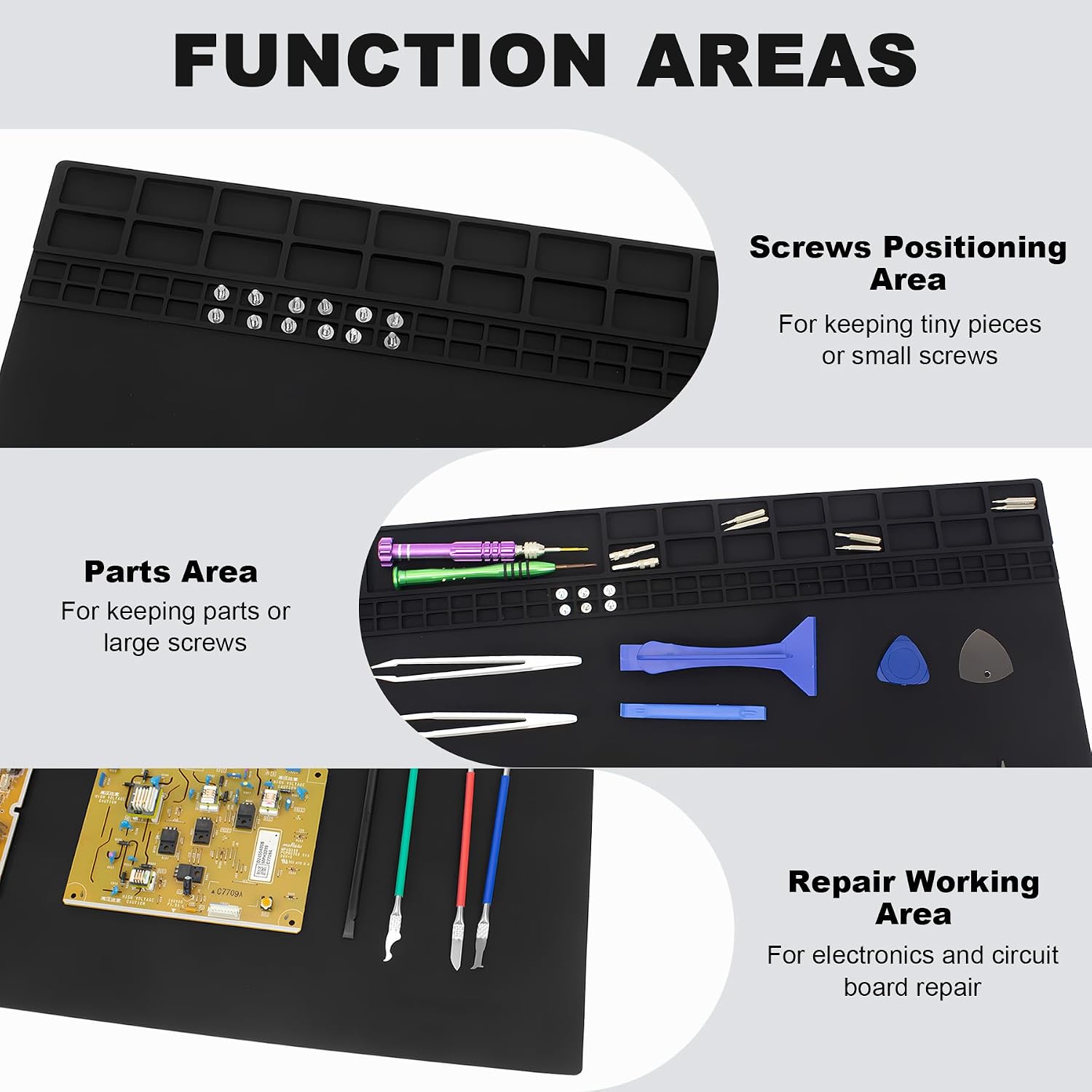 Detalle 2 de Extra Large Soldering Mat 27.6 x 15.7 in