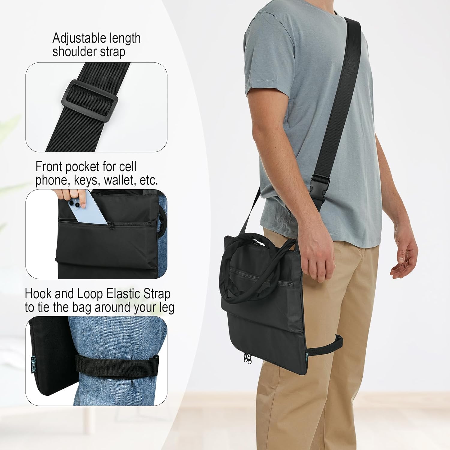 Thumbnail 1 de Urine Drainage Bag Holder in Nylon