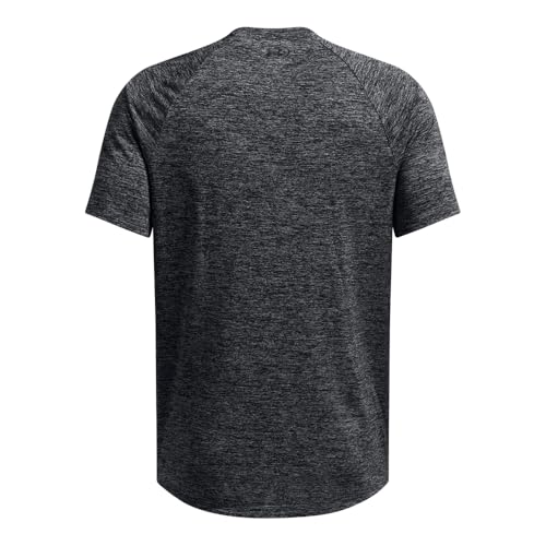 Detalle 2 de Under Armour Men's Tech 2.0 Short Sleeve Tee – Black/Black, XL