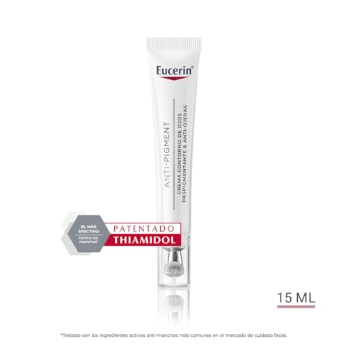 Detalle de Eucerin Anti-Pigment Contorno de Ojos iluminador (15 ml) – crema antiojeras con Ácido Hialurónico