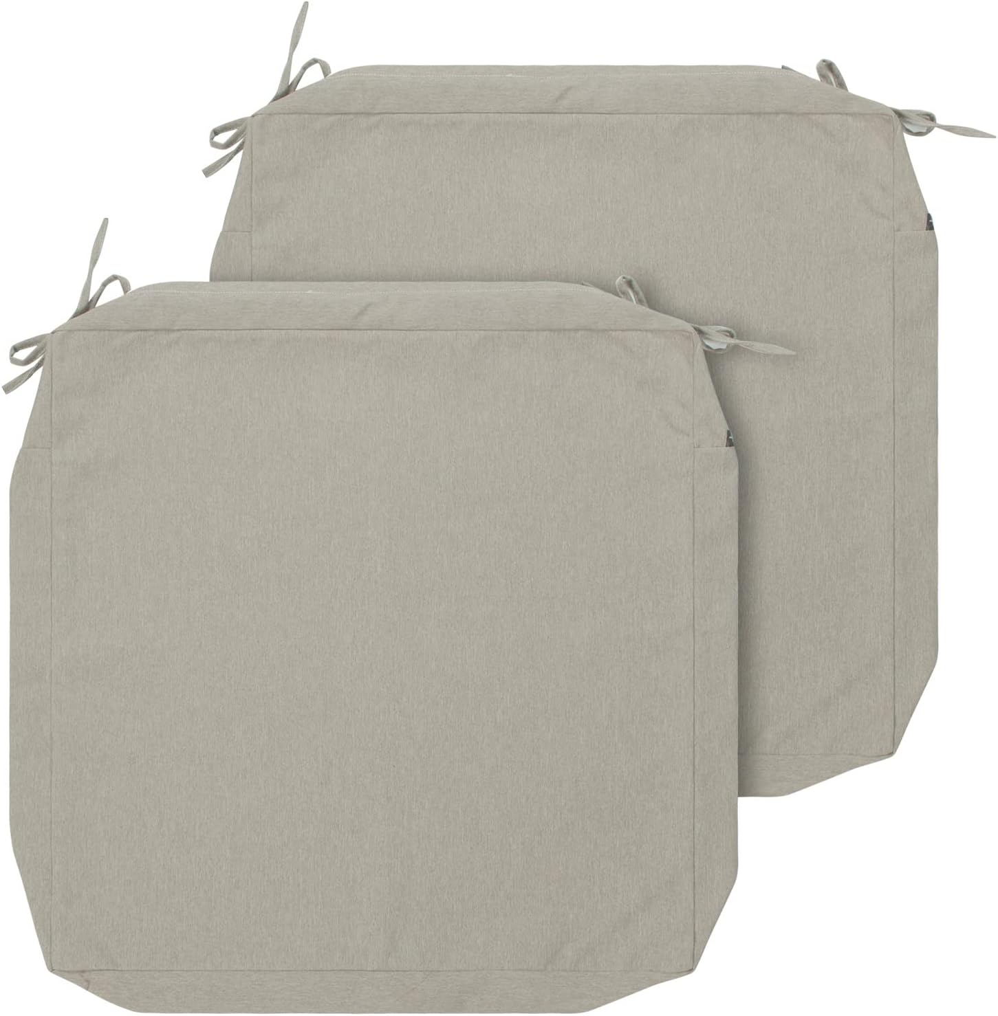 Detalle de FUNHOME Outdoor Cushion Covers 24 x 22 x 4 Inches