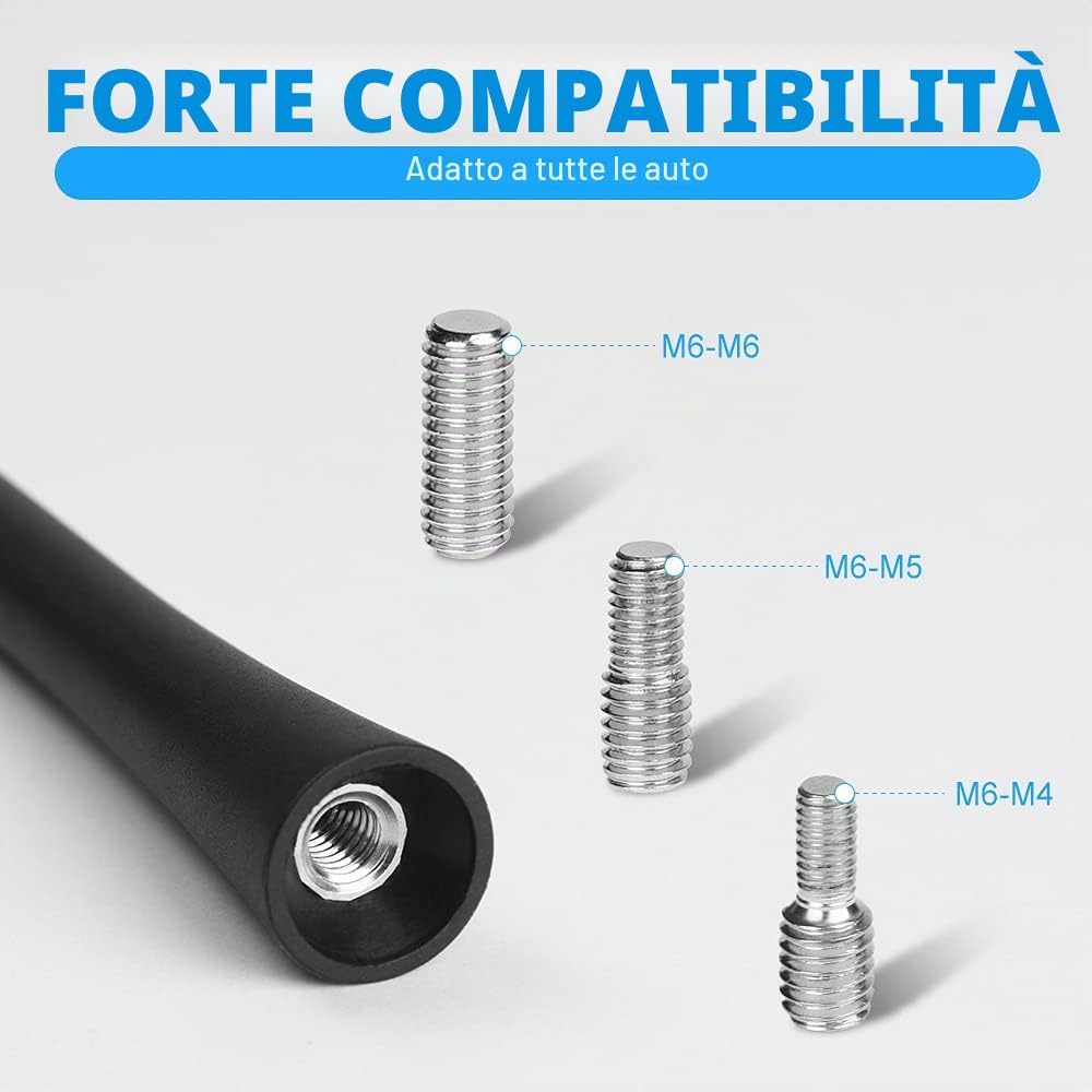 Detalle 2 de URAQT Antenna Auto universale 18,5 cm
