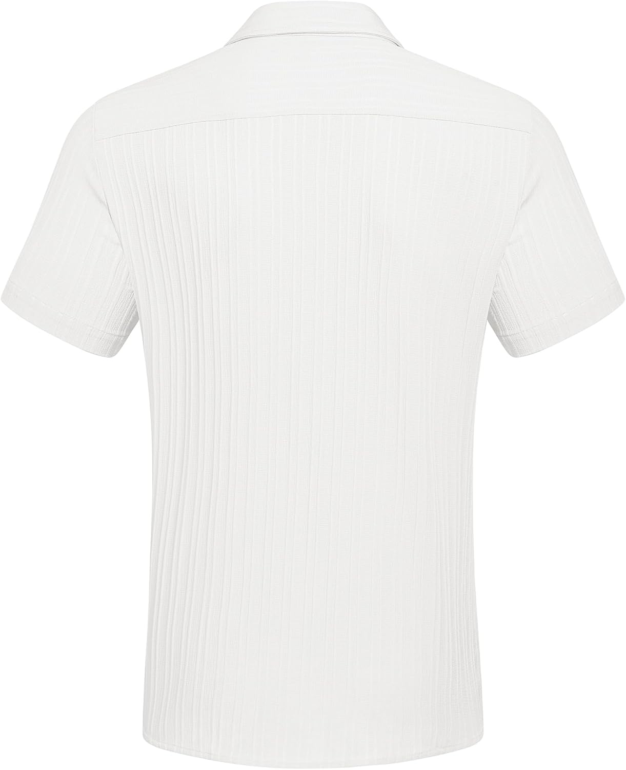 Thumbnail 5 de COOFANDY Men’s Casual Button Down Short Sleeve Textured Summer Beach Shirt with Pocket