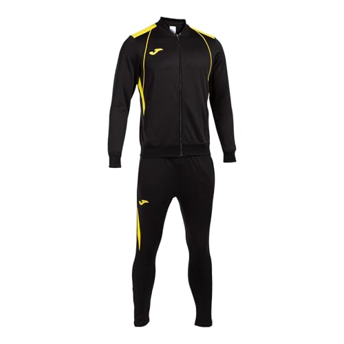 Detalle de Joma Chándal Championship VII negro/amarillo