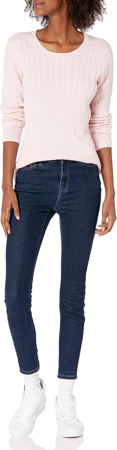 Thumbnail 4 de Amazon Essentials Women’s Lightweight Cable Knit Crewneck Jumper (Plus Size)