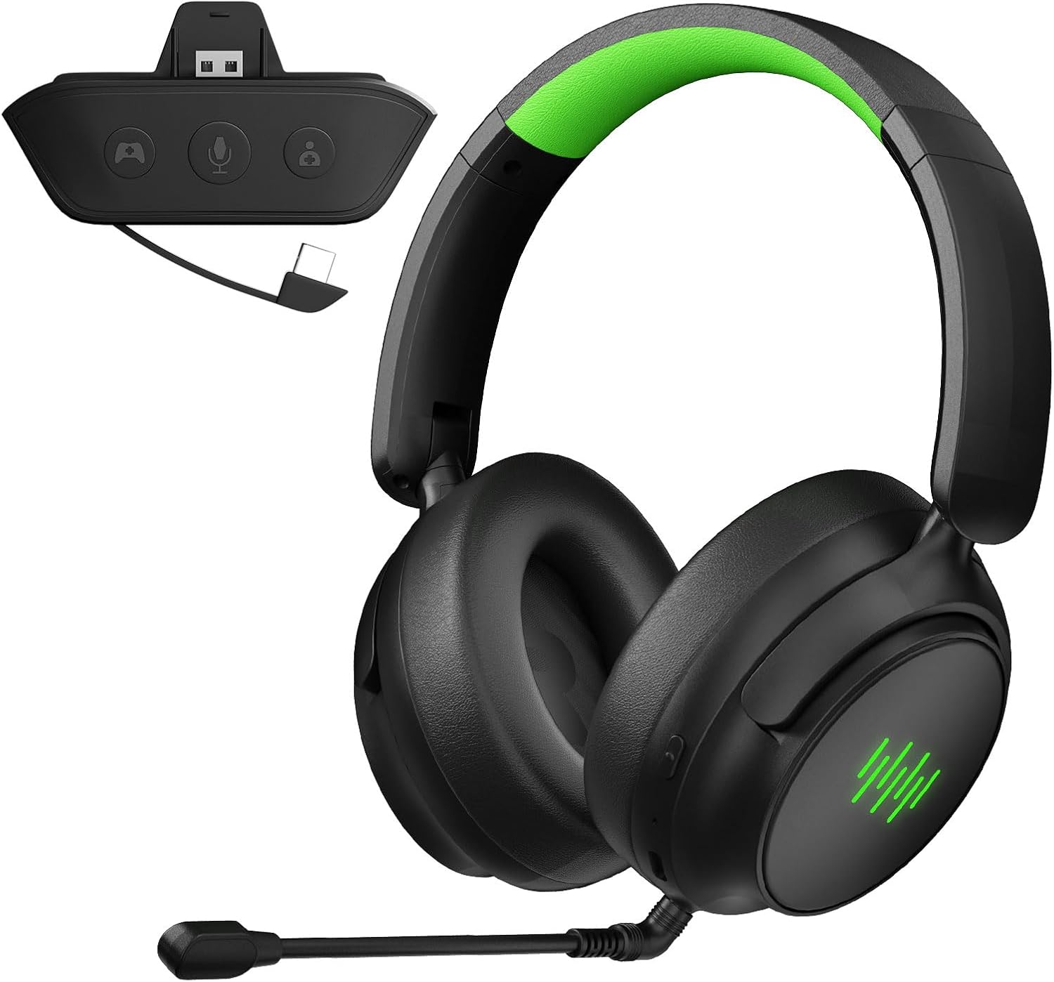 Detalle de Gamrombo Wireless Gaming Headset for Xbox, PS5, Nintendo Switch & PC