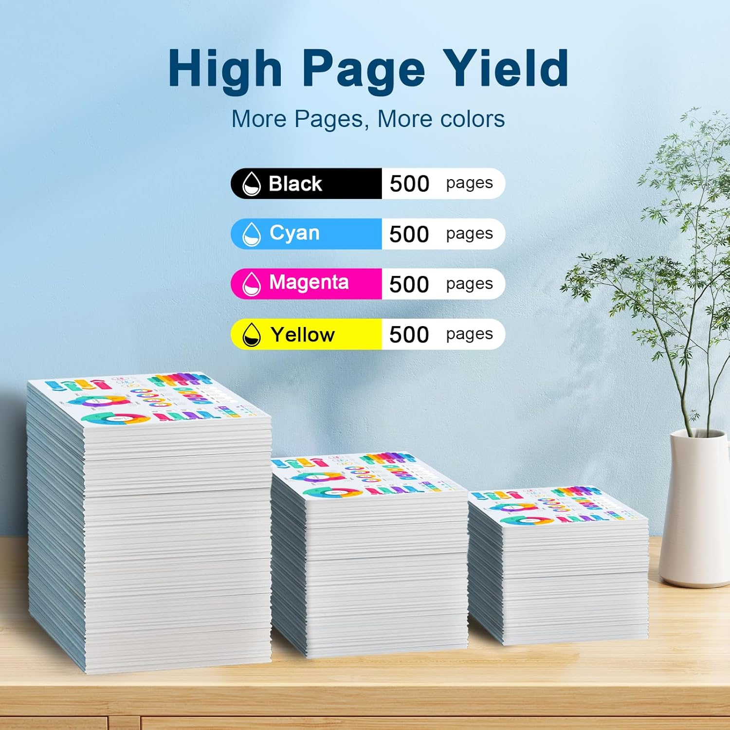 Thumbnail 2 de Jagute LC421XL Multipack 8 pezzi 🖨️