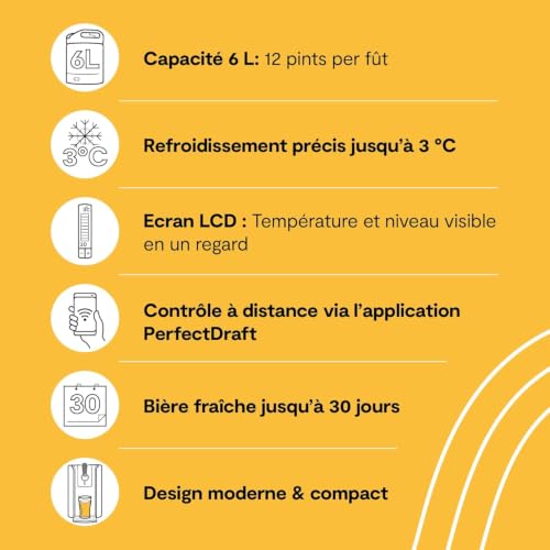 Thumbnail 6 de PerfectDraft – Pack Tireuse À Bière avec Fût Chouffe 6L: Dégustez la pression à domicile