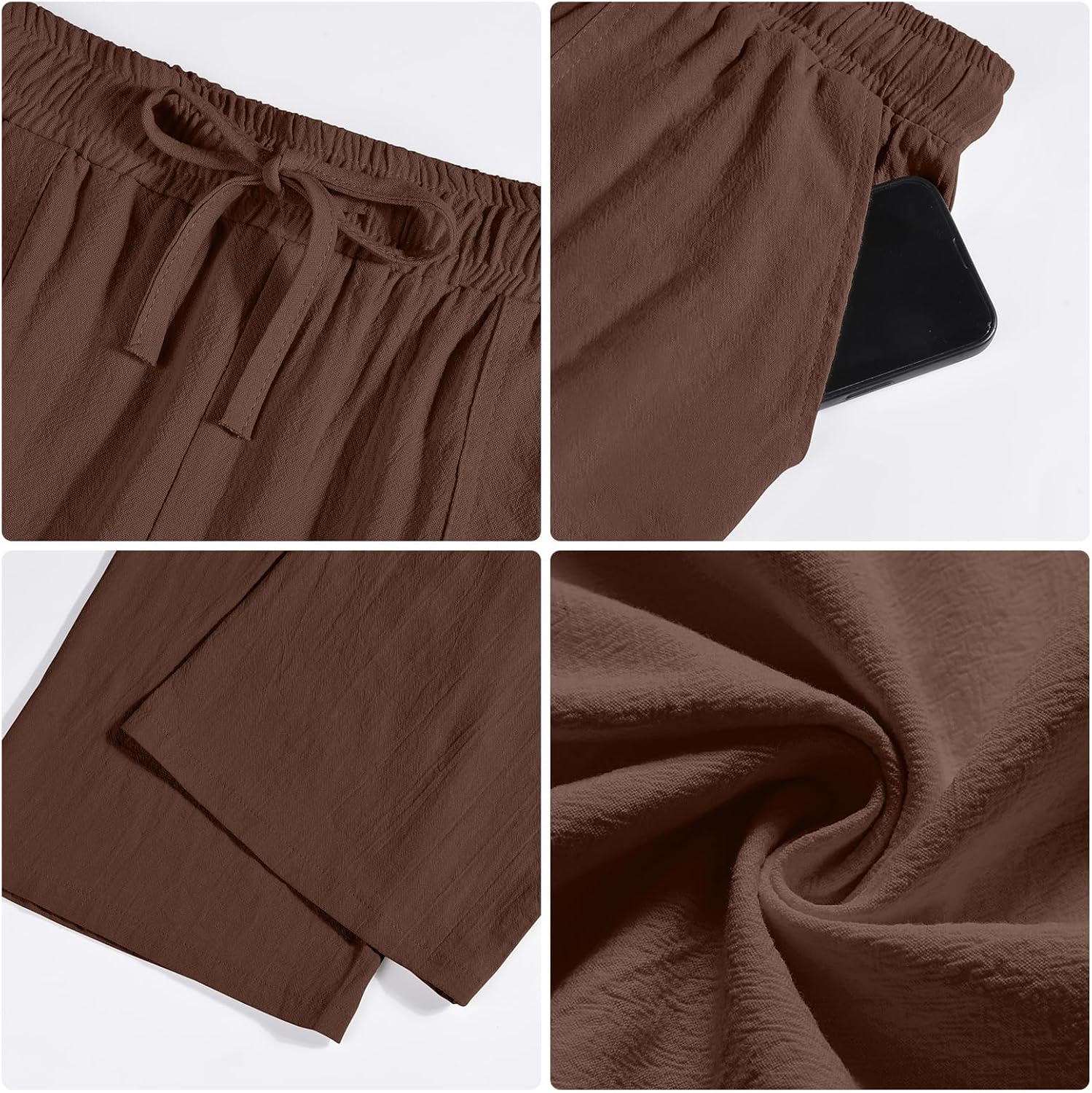 Thumbnail 4 de Litthing Men Linen Trousers for summer