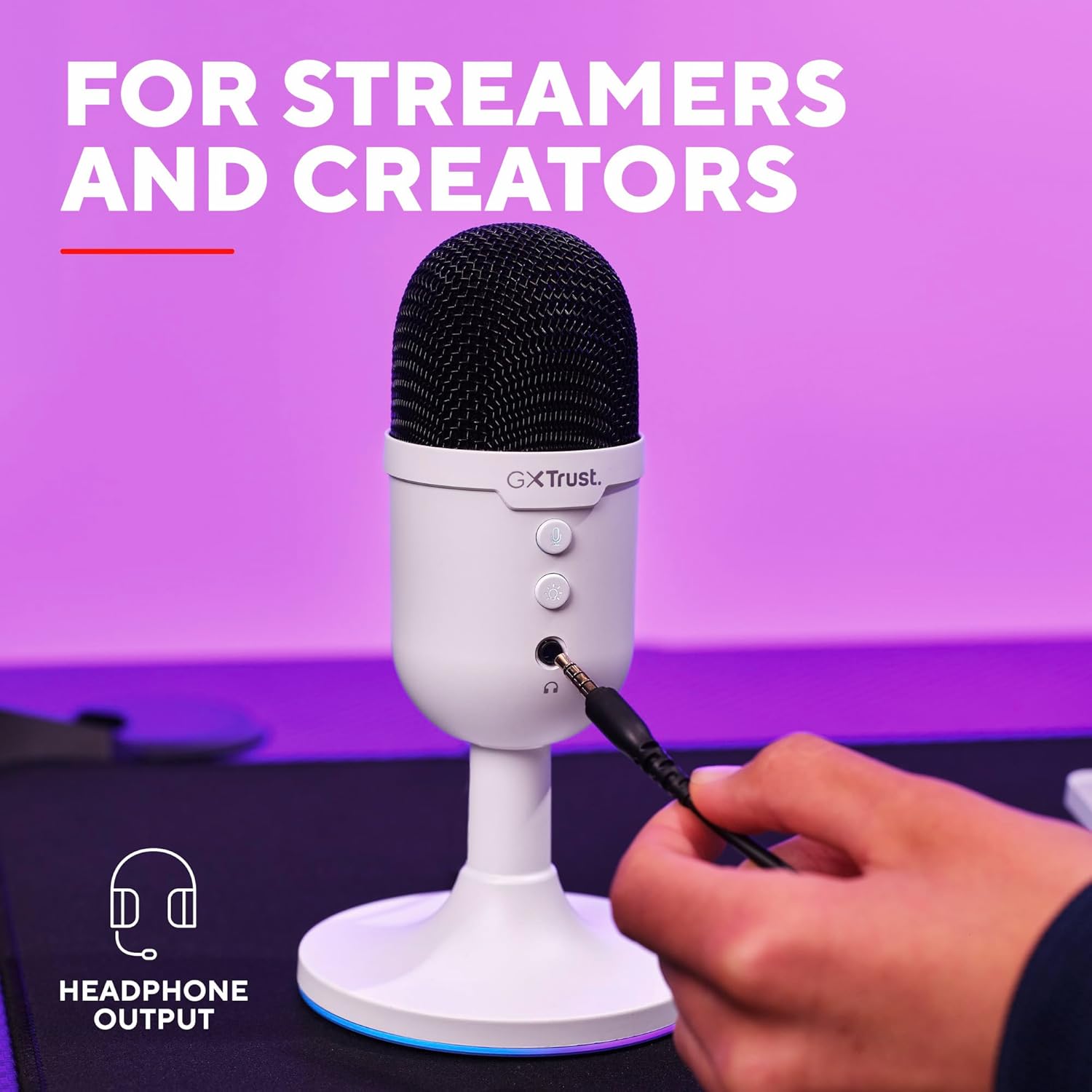 Thumbnail 3 de Trust Gaming GXT 236W Yami USB mic