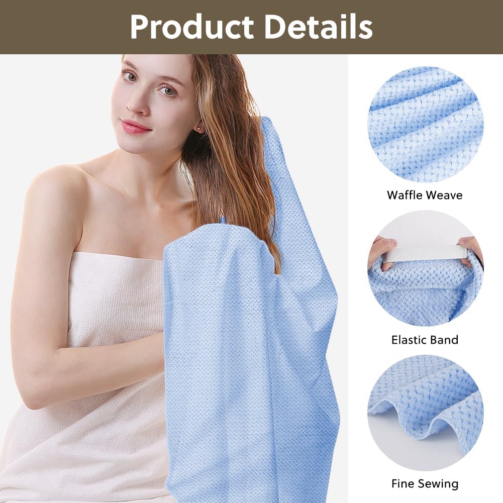 Thumbnail 3 de AOOWU Asciugamano capelli 100×61 cm 🧖♀️