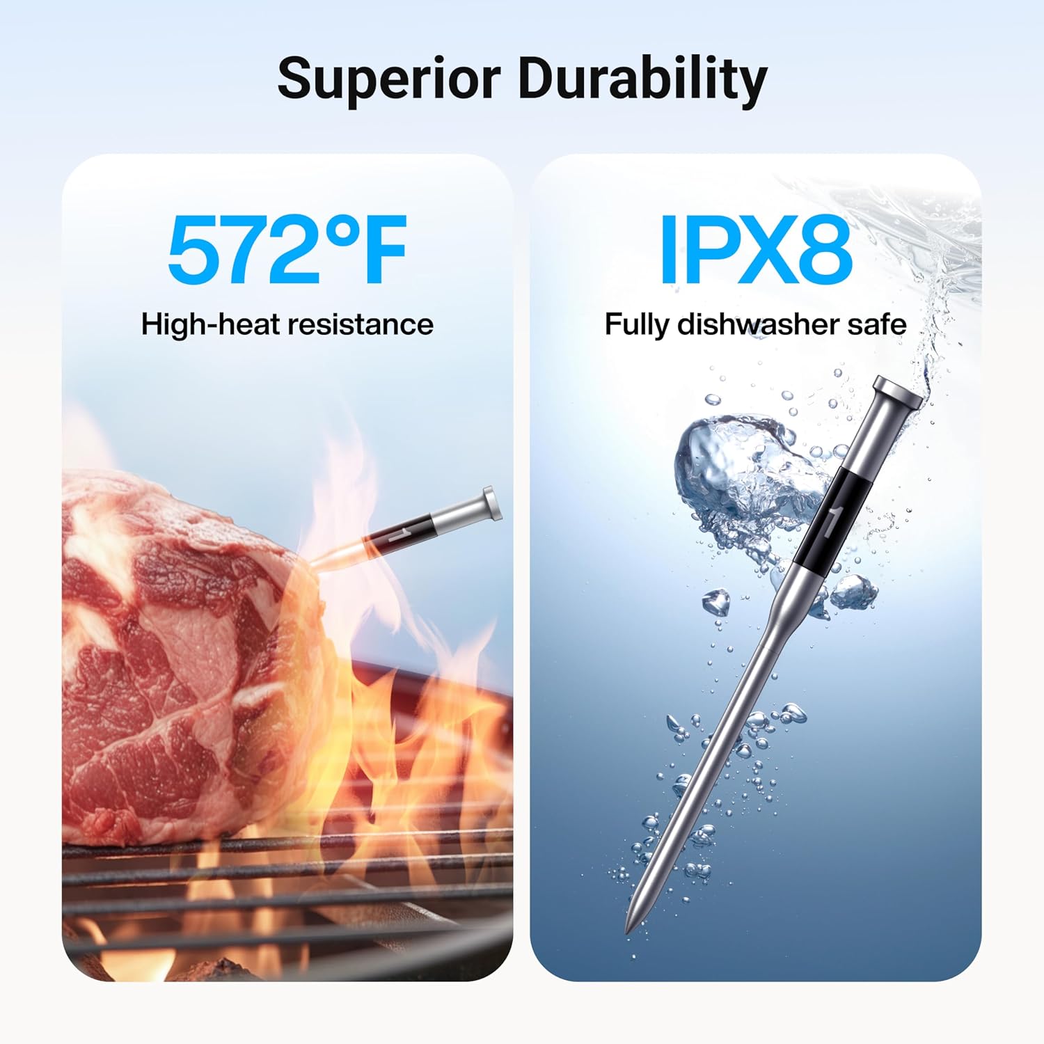 Detalle 2 de ThermoMaven P1 WT11 Wireless Meat Thermometer, 6 Sensors, Wi-Fi