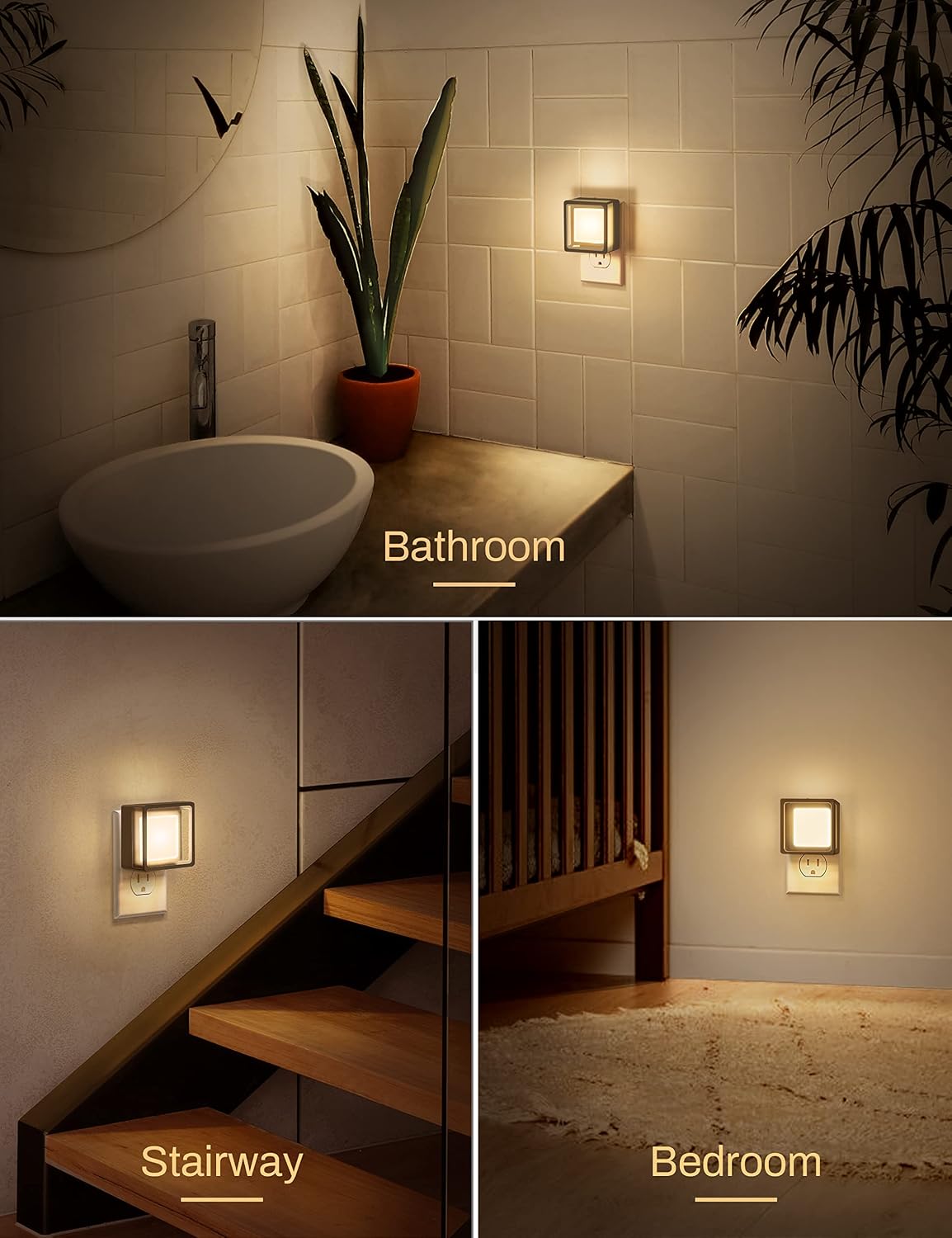 Detalle 2 de DORESshop Plug-In LED Night Light, 3000K