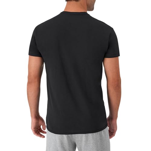 Detalle de Hanes Men's Cotton Moisture-Wicking Crew Tee Undershirts — 6 Pack (X-Large US)
