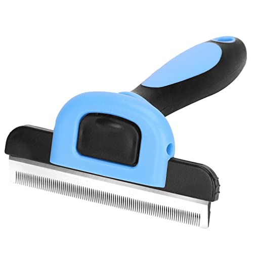 Detalle de Nobleza Strumento Premium per Il deShedding del Sottopelo con Denti Flessibili in Acciaio Inossidabile