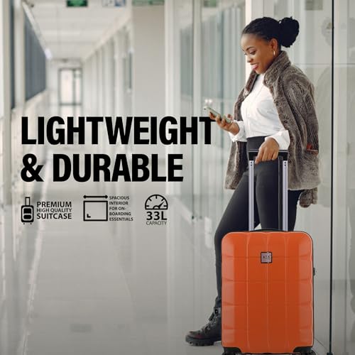 Thumbnail 6 de ATX Luggage 55x36x20cm Cabin Suitcase: Super Lightweight 21-Inch Carry-On
