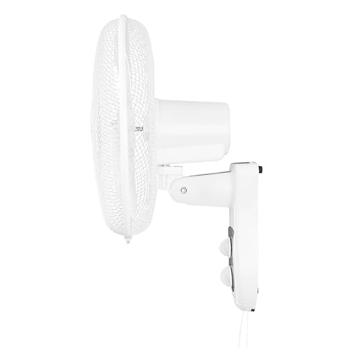 Detalle de Orbegozo WF 0139: Ventilador de pared oscilante de 40 cm, 3 velocidades y temporizador de 120 minutos