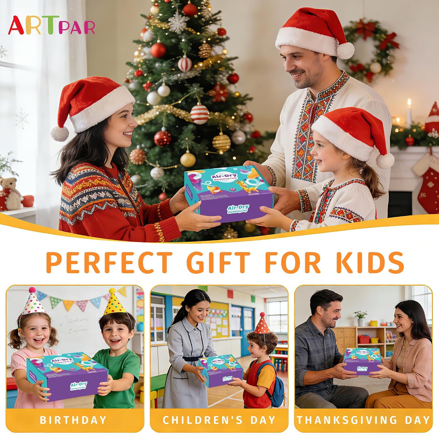 Thumbnail 6 de ARTPAR P102 Air-Dry Clay Kit, 102 Colors for Kids’ Crafts