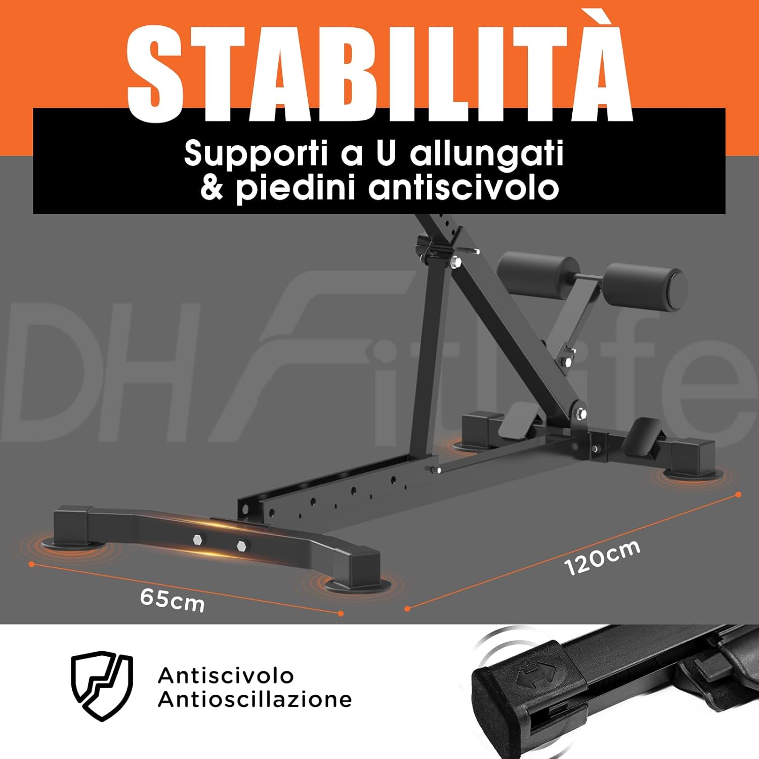Thumbnail 5 de DH FitLife Panca Romana Multifunzione 5 in 1 150 kg