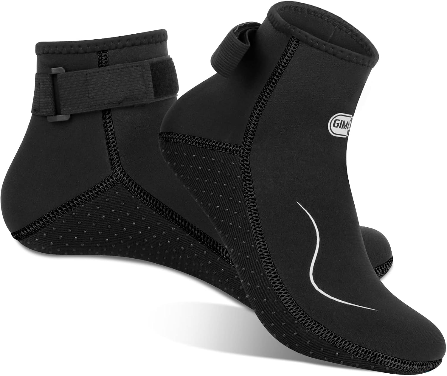Detalle de Gimilife 3 mm Neoprensocken – Neoprenschuhe für Wasserfreunde (Herren & Damen)