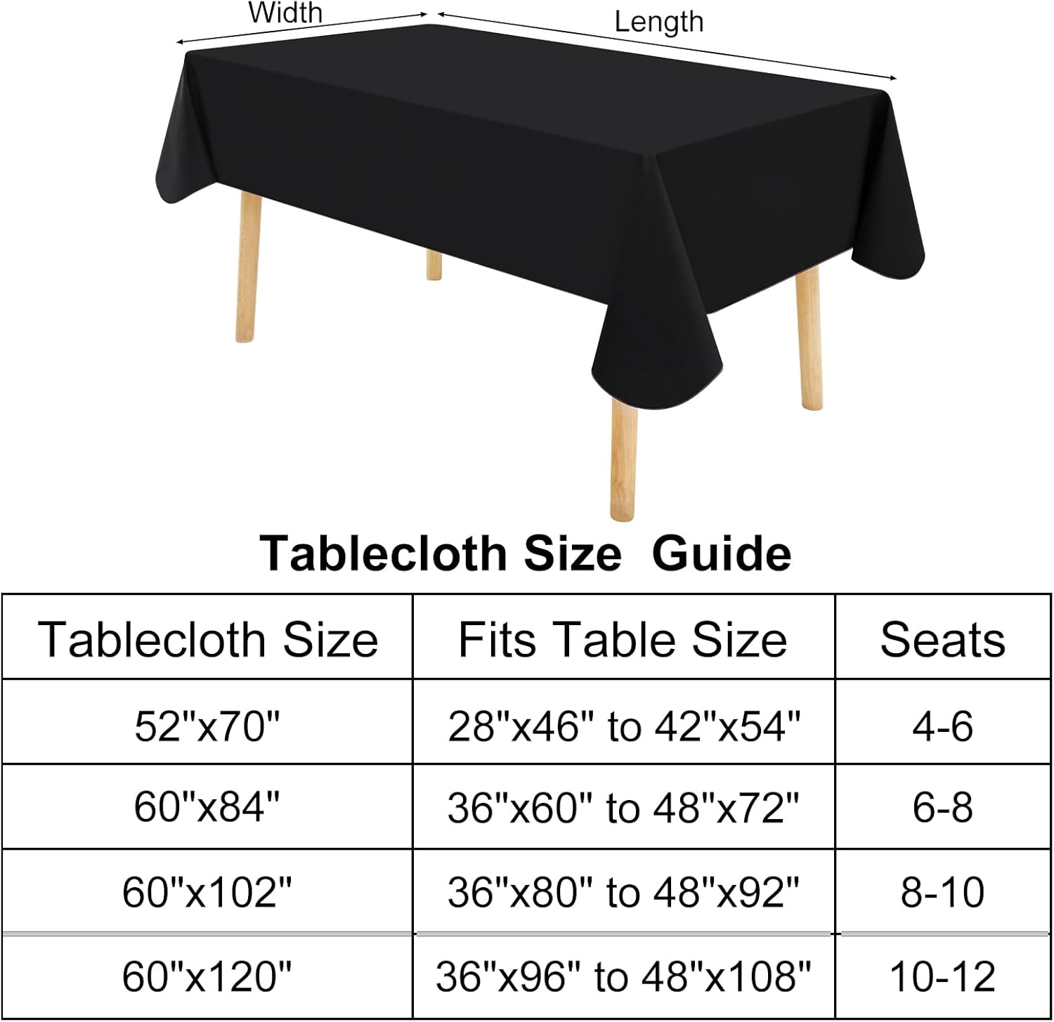 Thumbnail 6 de homing Rectangle Vinyl Tablecloth