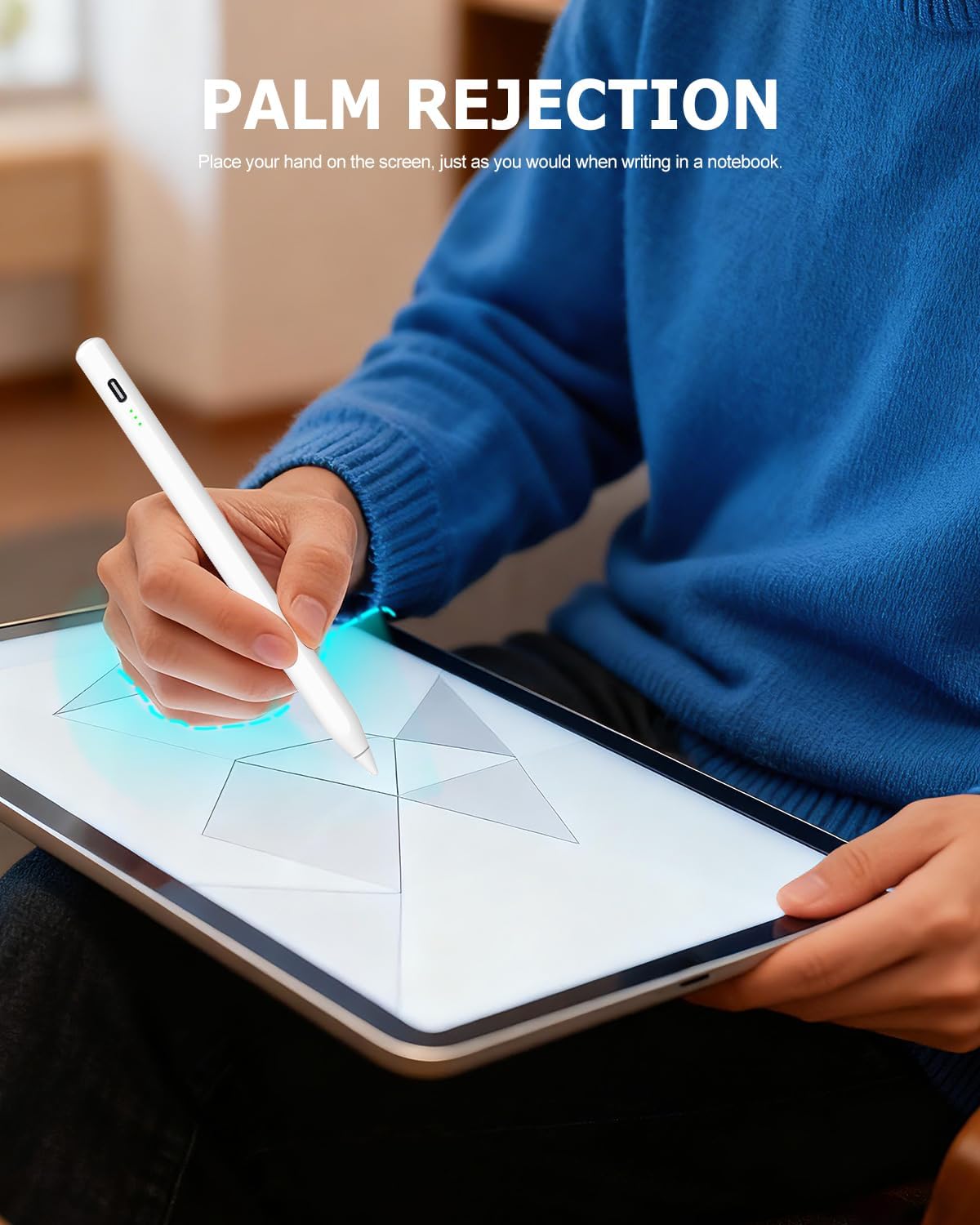 Thumbnail 5 de varkda Apple Stylus Pen for iPad 13 min