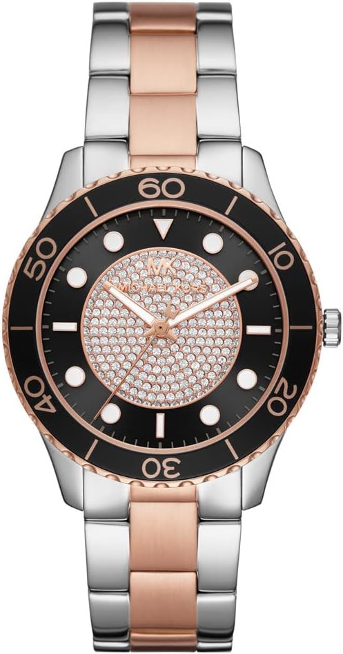 Thumbnail 5 de Michael Kors Damen-Uhren Analog Quarz 32024660 mit Edelstahlgehäuse in Gold