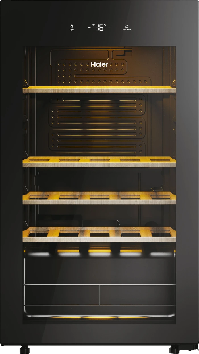 Detalle de Haier HWS34GGH1 Weinkühlschrank für 34 Flaschen