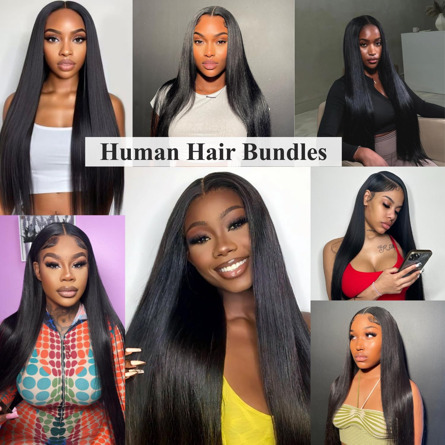 Detalle de Human Hair Bundles 14-Inch