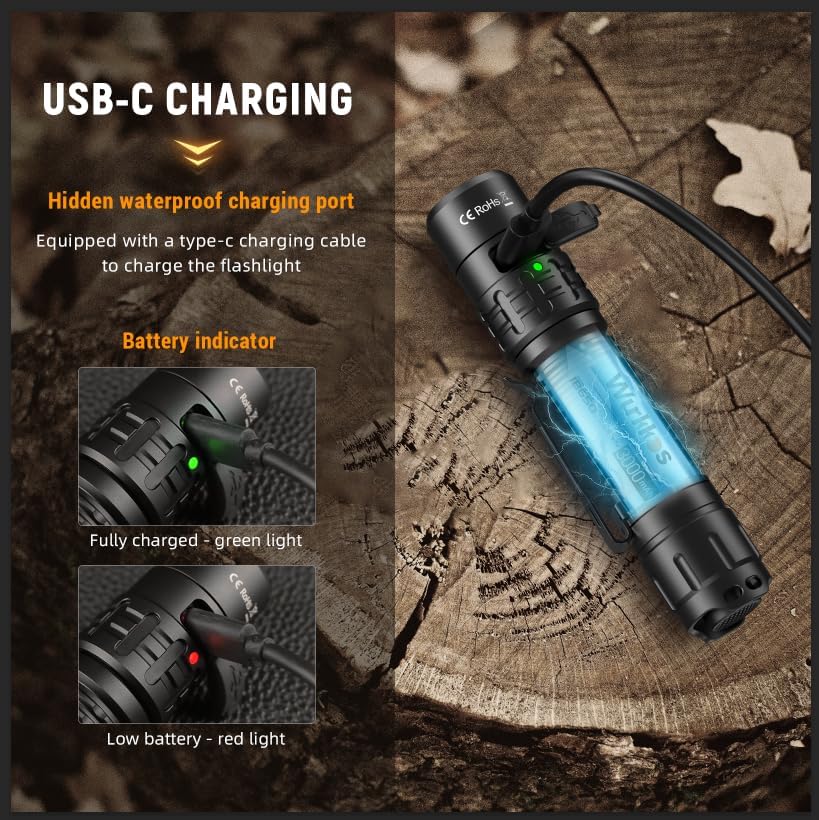 Thumbnail 3 de Wurkkos TD02 Linterna LED Recargable 💡 Compacta Táctica y Outdoor