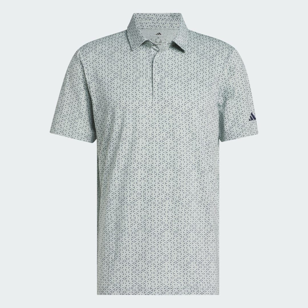 Detalle 2 de Adidas ULTIMATE365 MESH TANGO PRINT CLIMACOOL POLO SHIRT — Verde