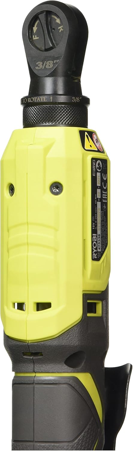 Detalle 2 de RYOBI ONE+ Cordless 3/8" Ratchet Wrench (Bare Tool) – practical for tight bolts