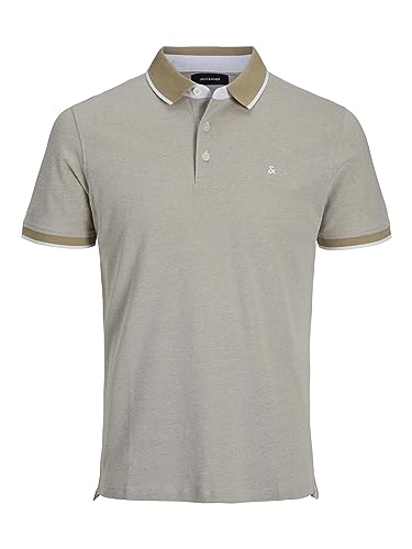 Thumbnail 1 de Jack & Jones Jjepaulos Polo Ss Noos para Hombre, Beige