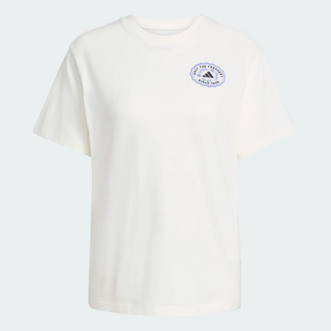 Thumbnail 3 de Camiseta Farmers Market Graphic de Adidas – Blanco