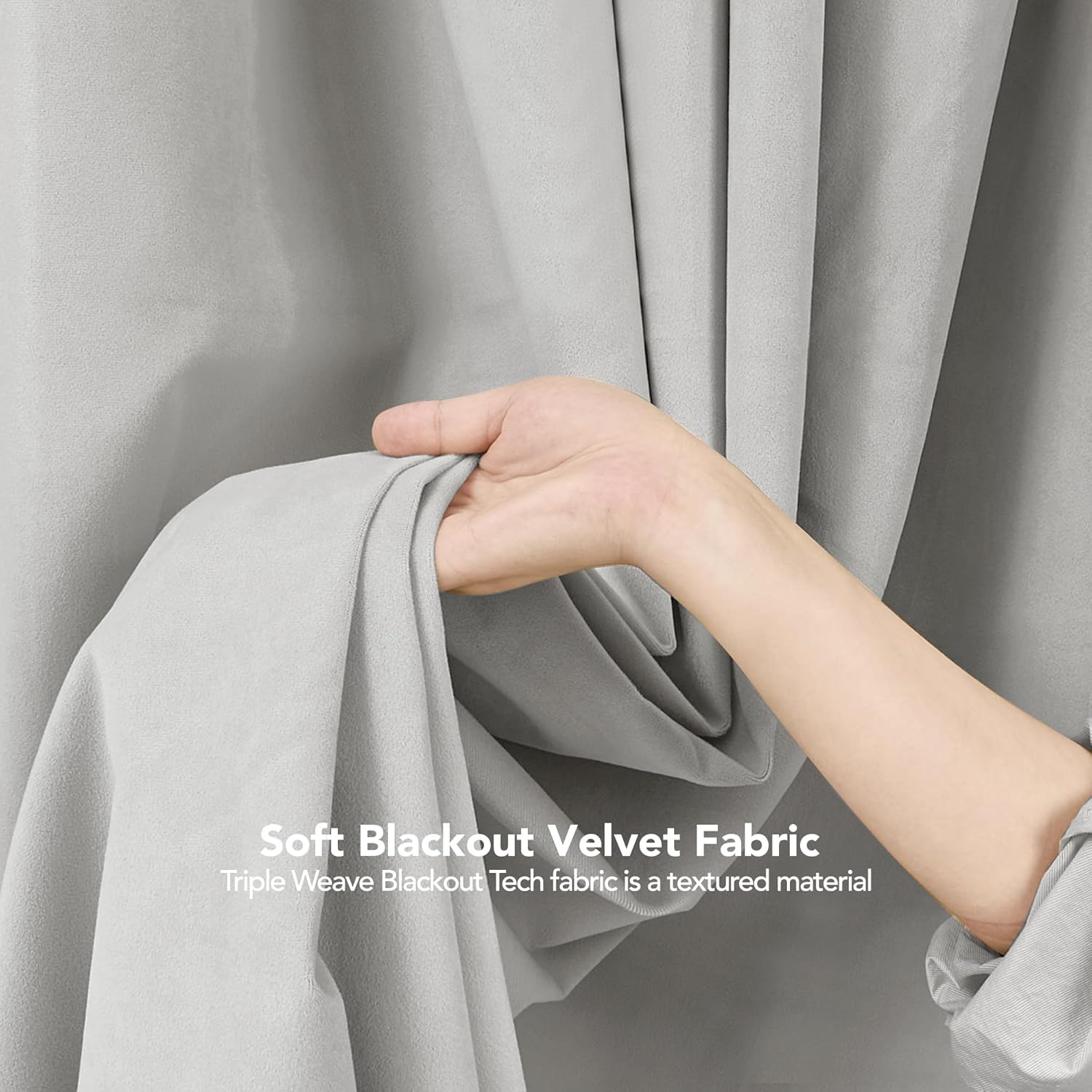 Thumbnail 3 de Deconovo Cortinas Opacas Térmicas para Dormitorio 140x175cm