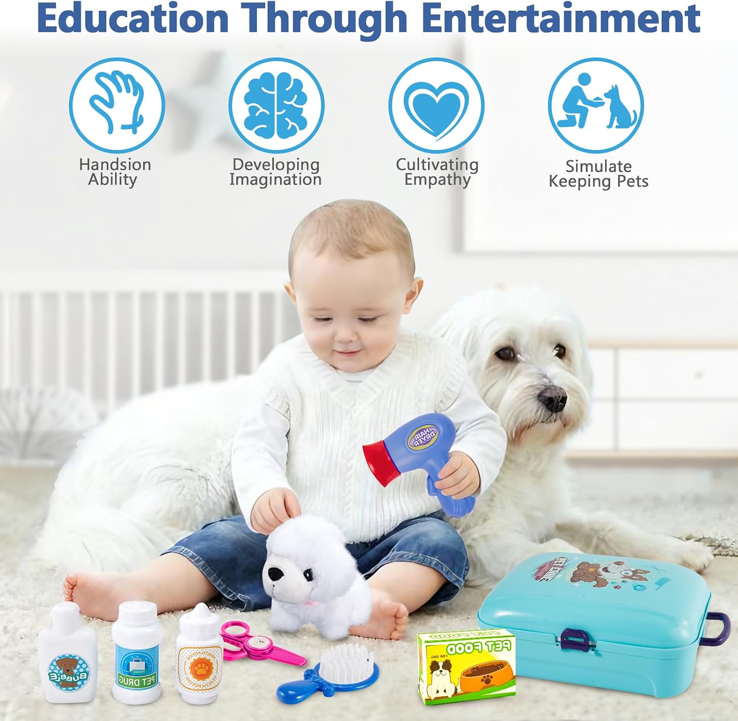 Thumbnail 5 de HERSITY Vet Toy Role Play Kit for Kids