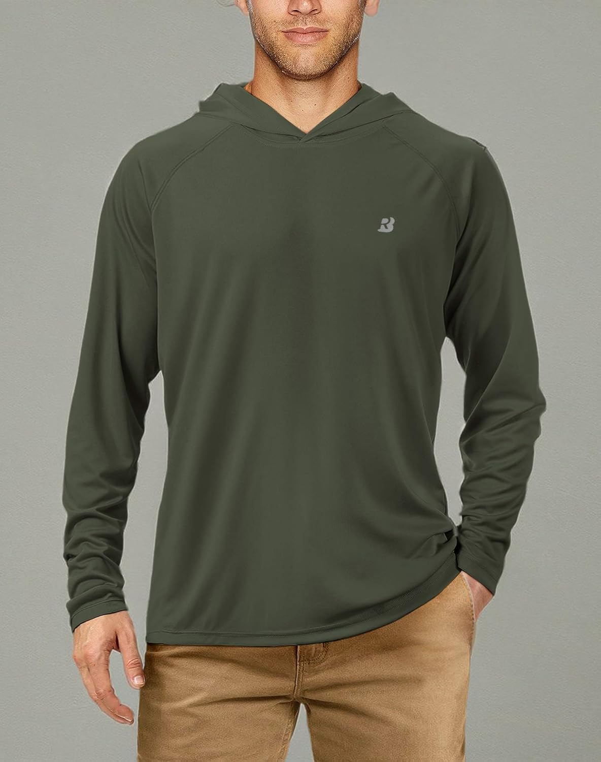Thumbnail 5 de Roadbox UPF 50+ Fishing Shirts for Men Long Sleeve Sun Protection Hoodie